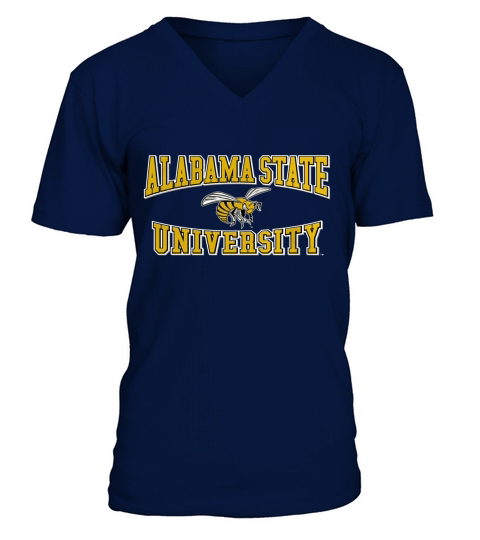 Alabama State University I T-Shirt V-Neck T-shirt