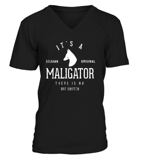Belgian Original Maligator There is no off swi V-Neck T-shirt