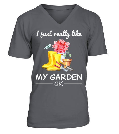 Garden Gardener Hobby Gardener Saying Gift V-Neck T-shirt
