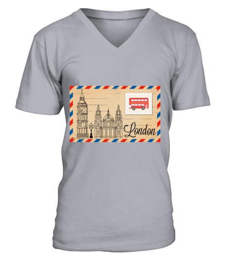 London V-Neck T-shirt