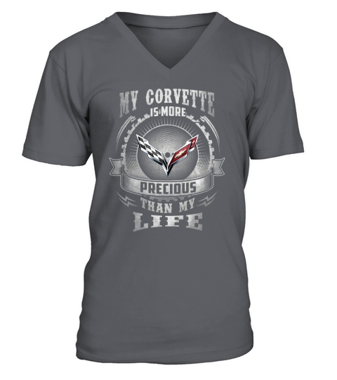 MY CORVETTE V-Neck T-shirt