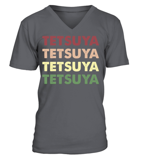 Tetsuya Shirt - Funny Personalized Name Tetsuya V-Neck T-shirt