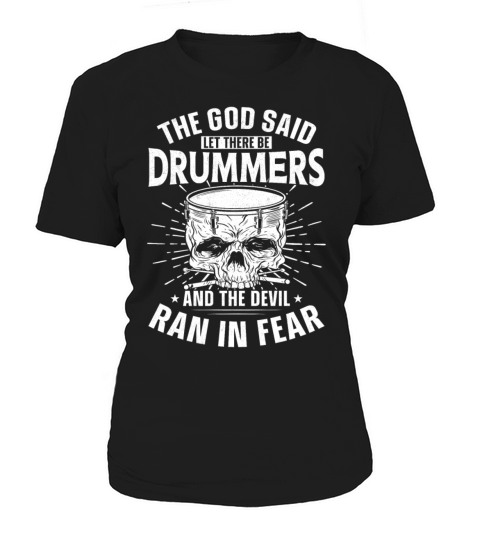 Drummer Drum Set Vintage The God Women's T-Shirt