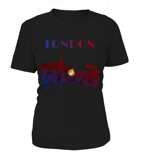 London Skyline Big Ben Travel England Wanderlust Women's T-Shirt