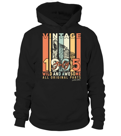 1965 July Vintage Hoodie Unisex