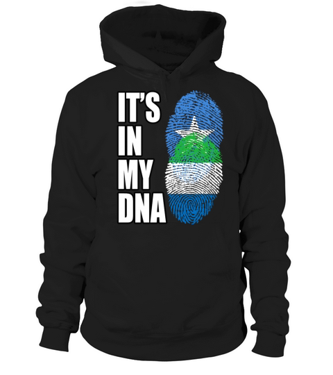 Somali And Sierra Leonean Vintage Heritage DNA Fla Hoodie Unisex