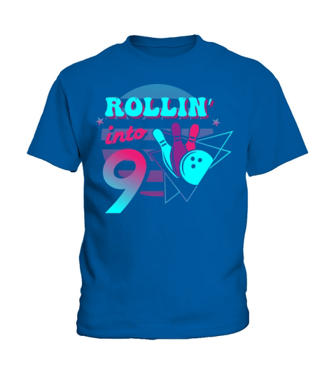 Bowling Player Birthday - Bowler Kids T-Shirt