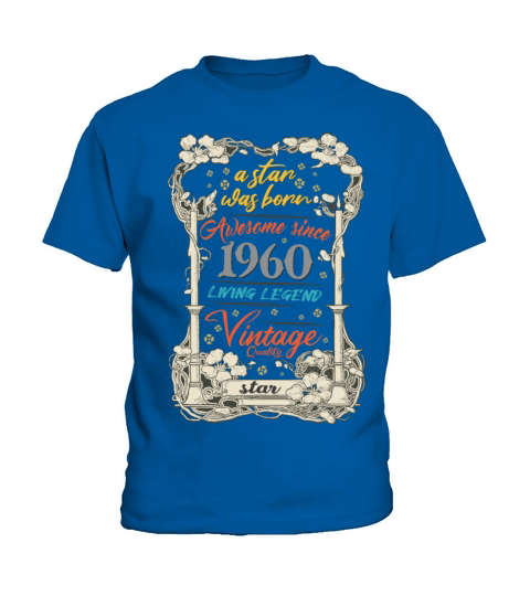 Idea for a gift to those who were born in 1960 Kids T-Shirt