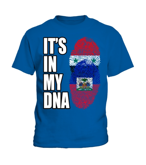 Syrian And Haitian Vintage Heritage DNA Flag Kids T-Shirt
