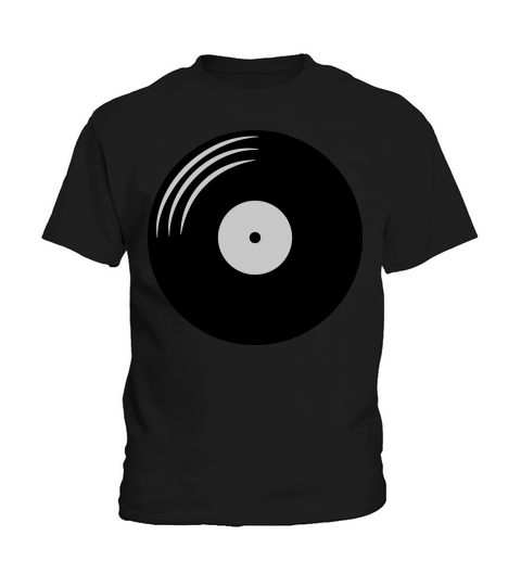 Vinyl record round Kids T-Shirt