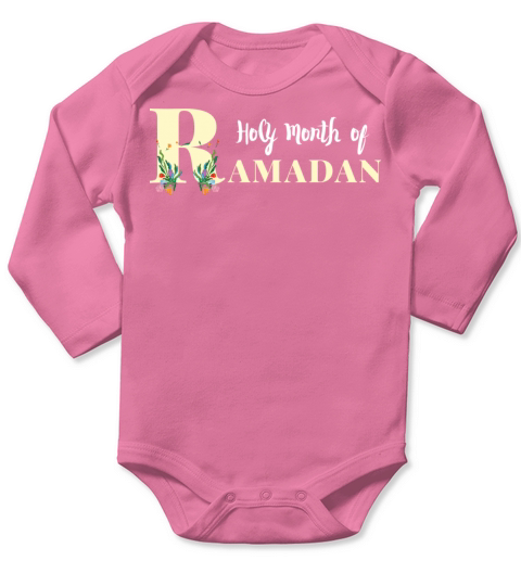 Holy Month of Ramadan Long Sleeve Baby One-Piece