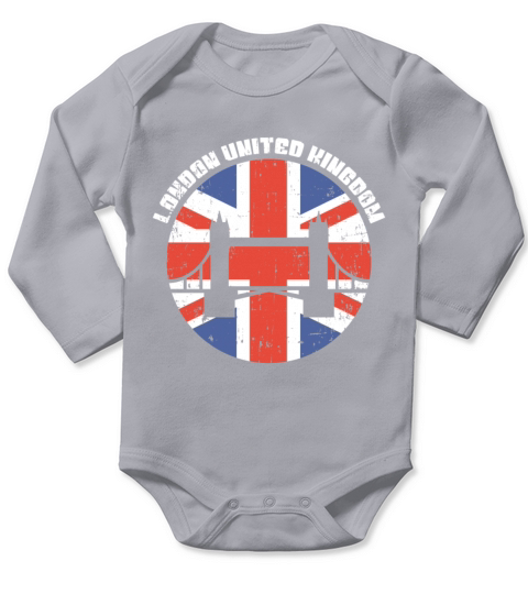 London Long Sleeve Baby One-Piece