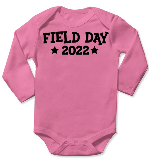 School Field Day - 2022 Long Sleeve Baby One-Piece