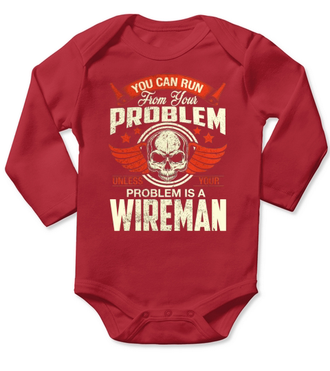 WIREMAN Long Sleeve Baby One-Piece