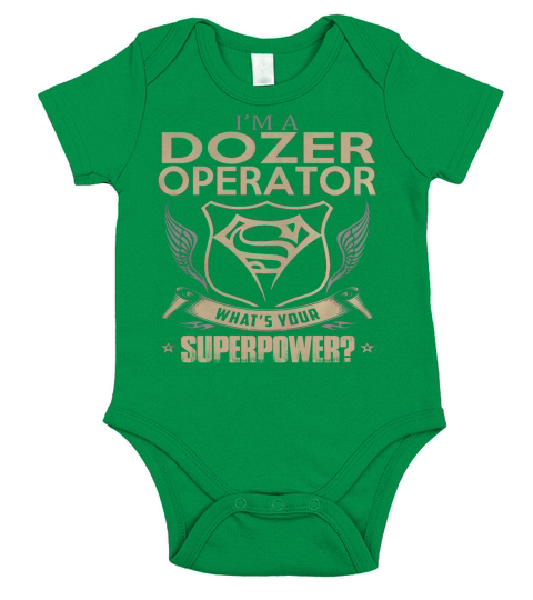 DOZER OPERATOR Short Sleeve Baby One-Piece