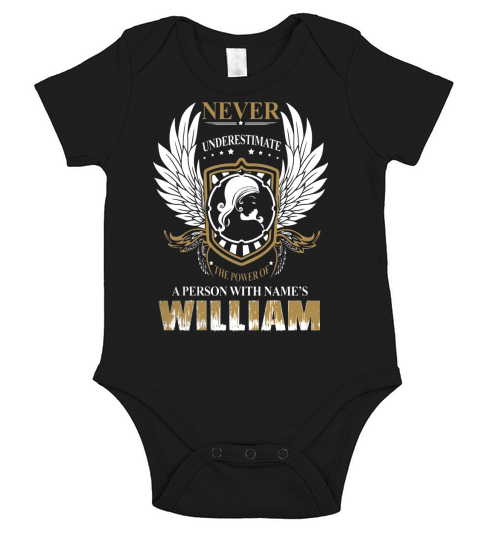 WILLIAM NAME,WILLIAM BIRTHDAY,WILLIAM HOODIE,WILLIAM TSHIRT FOR YOU Short Sleeve Baby One-Piece