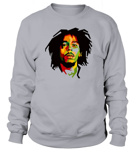 Bob Marley Be Happy Sweatshirt Unisex