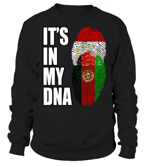 Tajikistani And Afghanistan Vintage Heritage DNA F Sweatshirt Unisex