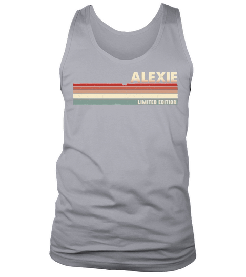 Alexie - Funny Retro Vintage Name 80s 90s Tank Top Unisex