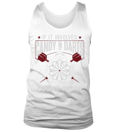 Darts Board Vintage If It Involves Tank Top Unisex