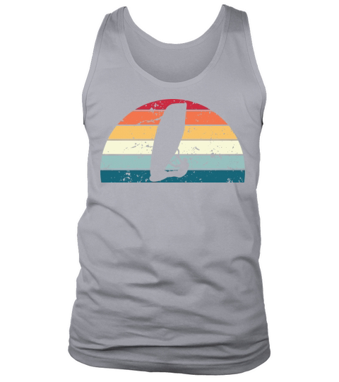 Retro Windsurfing Sunset Vintage surfing Sunrise Tank Top Unisex