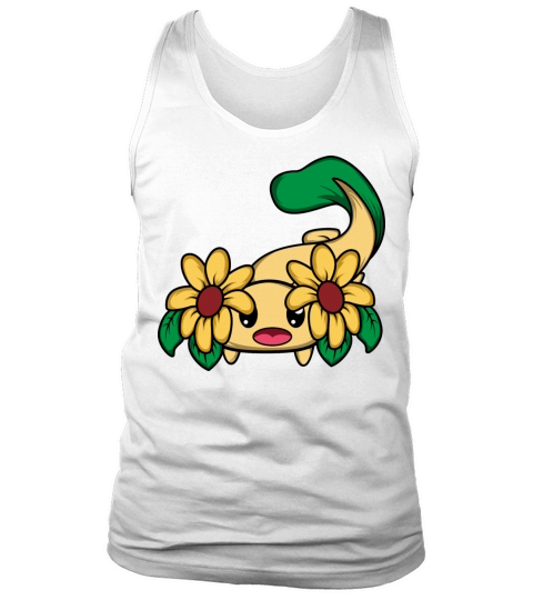 Sunflower Axolotl Owner Gift Tank Top Unisex