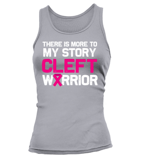 Cleft Palate Lip Fun Illness Strong Awareness Tank top Woman