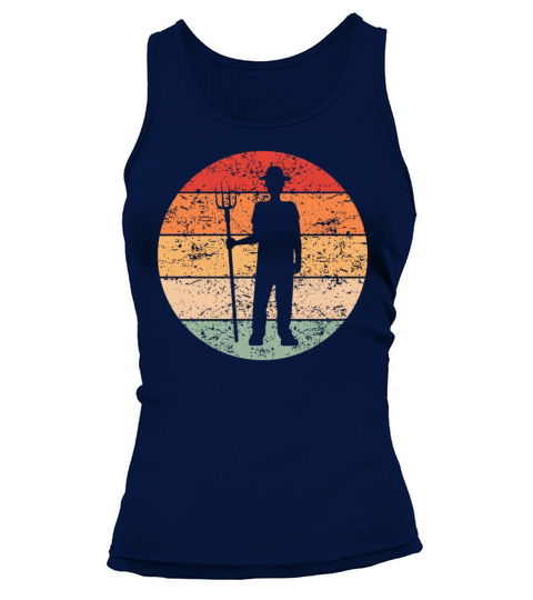 Farmer Profession Training Agriculture Retro Gift Tank top Woman
