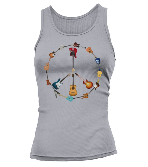PEACE AND GUITAR SHIRTS Tank top Woman