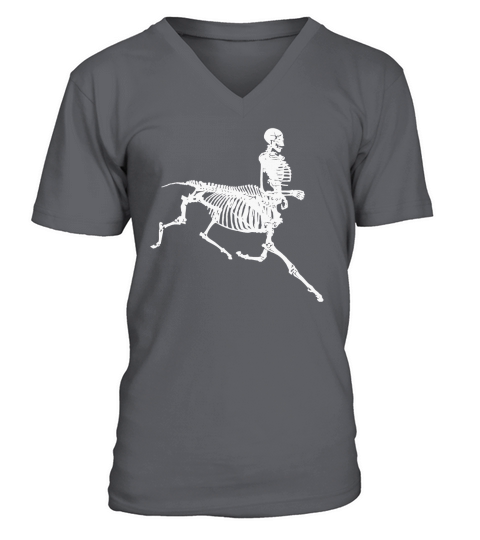 centaur skeleton V-Neck T-shirt
