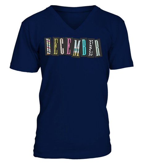 December baby boomers V-Neck T-shirt