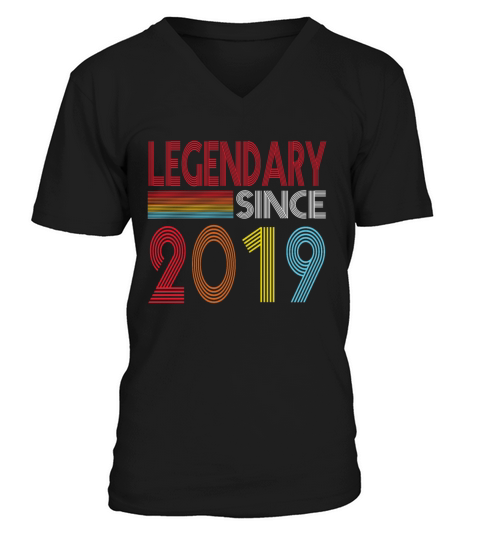 Legendary Since 2019 V-Neck T-shirt
