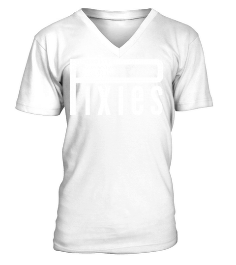 Pixies Band Logo V-Neck T-shirt