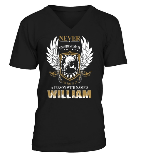 WILLIAM NAME,WILLIAM BIRTHDAY,WILLIAM HOODIE,WILLIAM TSHIRT FOR YOU V-Neck T-shirt