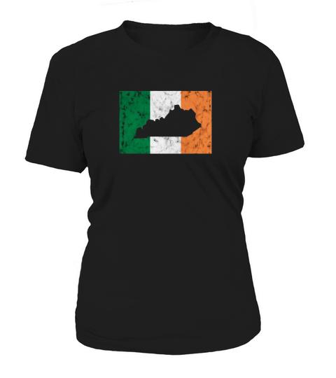 Kentucky Irish Flag - Funny St Patricks Day T Shirts Women's T-Shirt