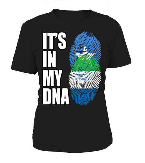 Somali And Sierra Leonean Vintage Heritage DNA Fla Women's T-Shirt