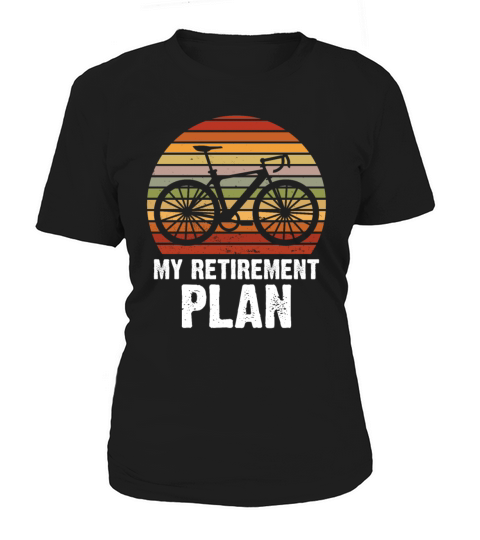 Vintage Retirement Biking Bicycle Rider Women's T-Shirt
