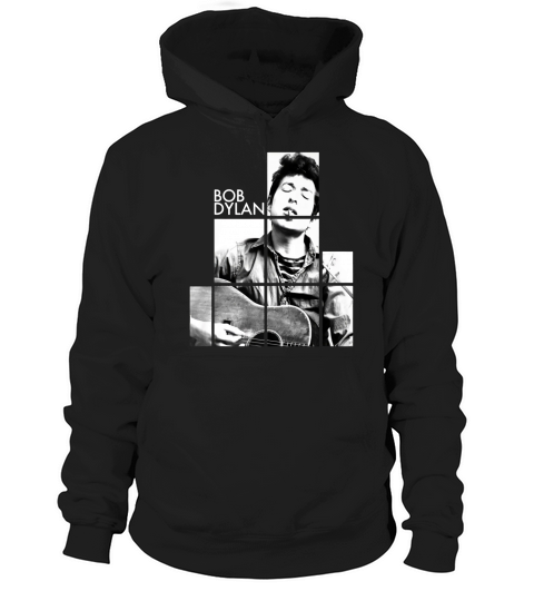 Bob Dylan Blocks Tee Officially Licensed Hoodie Unisex