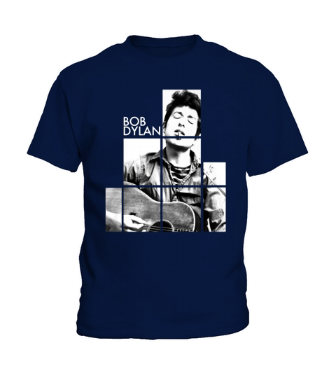 Bob Dylan Blocks Tee Officially Licensed Kids T-Shirt