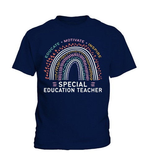 Educate Motivate Inspire Special Education Kids T-Shirt