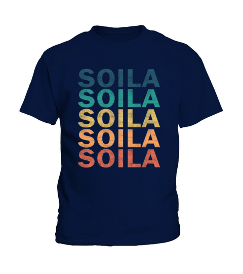 Soila Name T Shirt - Soila Vintage Retro Name Gift Kids T-Shirt