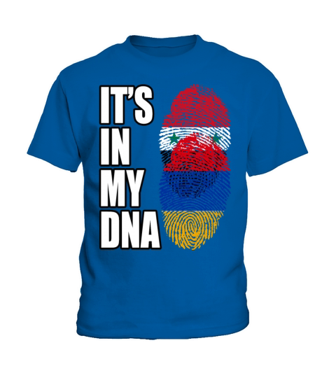 Syrian And Armenian Vintage Heritage DNA Flag Kids T-Shirt
