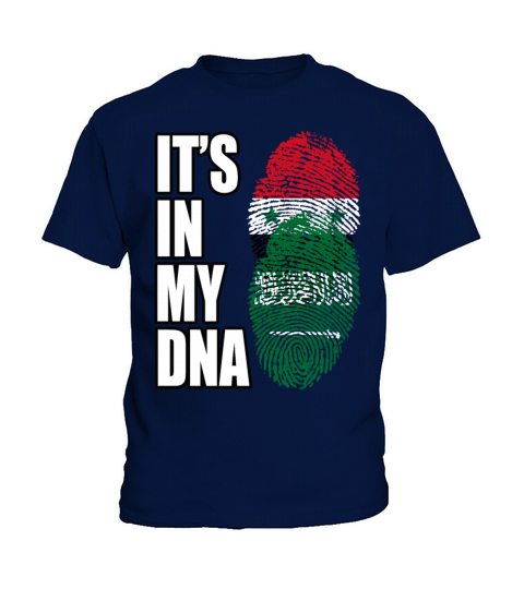 Syrian And Saudi Arabian Vintage Heritage DNA Flag Kids T-Shirt