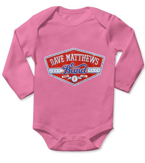 Hifi Dave Matthews Band Mens East Side Distressed Slim Fit Long Sleeve Baby One-Piece