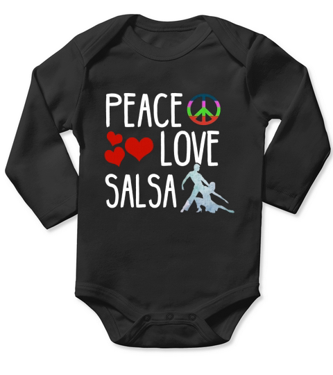 Latin dancer tshirt - salsa music dance lover Long Sleeve Baby One-Piece
