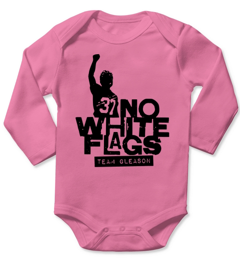 No White Flags Team Gleason shirt - Trucker Cap Long Sleeve Baby One-Piece