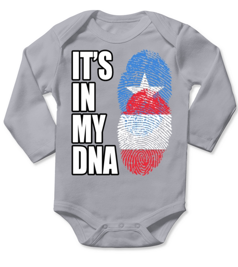 Somali And Austrian Vintage Heritage DNA Flag Long Sleeve Baby One-Piece