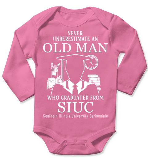 Southern Illinois University Carbondale - Coffee Mug (colored) Long Sleeve Baby One-Piece