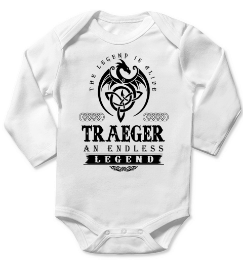 TRAEGER An Endless Legend Long Sleeve Baby One-Piece