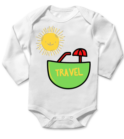 travel Long Sleeve Baby One-Piece